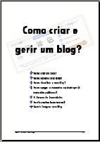 Ebook Como Criar e Gerir um Blog