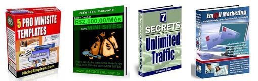 Kit Ebooks Mini Sites de Sucesso