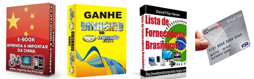 Kit Ebooks Importação e Vendas